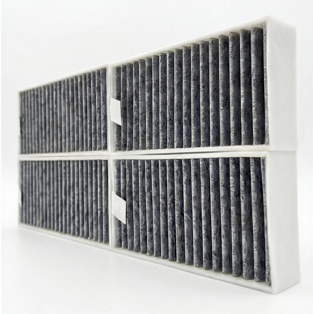 Filter4Kitchen Aktivkohlefilter 4er Set passend für Constructa CV430235 Kochfeldabzug