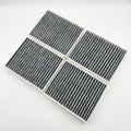 Filter4Kitchen Aktivkohle-Ersatzfilter 4er Vorratsset (2× 2er-Set) passend für Miele DKF 31-P für Umlufthauben der DAS-Serie